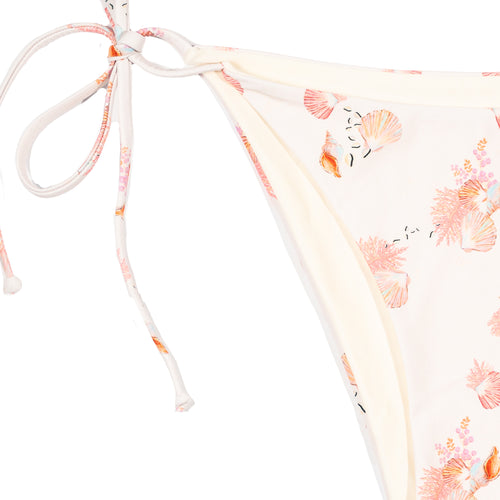 Bikinitrusser med bindebånd - Seashells